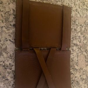 Gucci real unisex leather card holder unisex wallet.